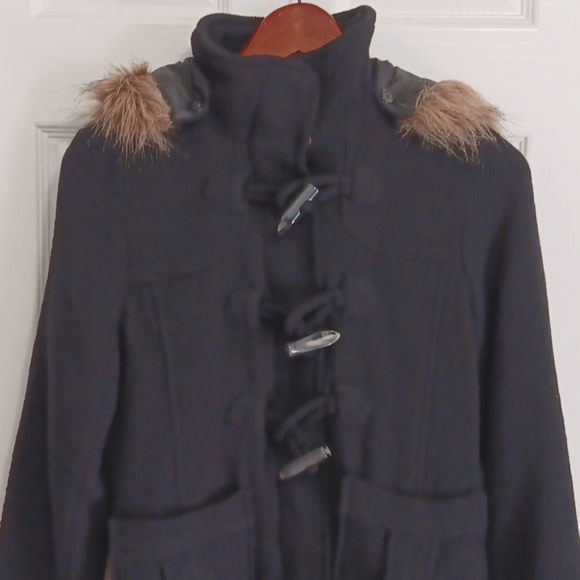 OLEG CASSINI COAT SIZE MED - Picture 14 of 16